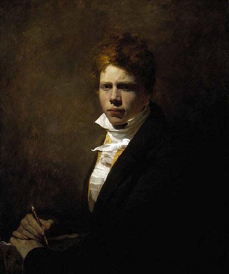 Sir David Wilkie Self portrait of Sir David Wilkie aged about 20 oil painting image
